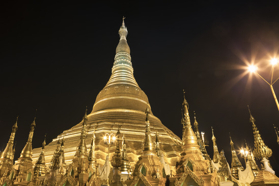 Shwedagon pagoda yangon myanmar